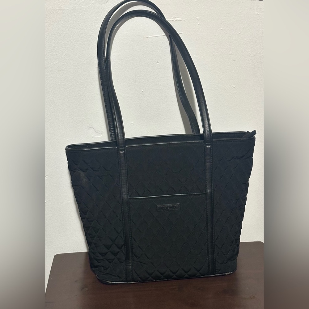 Black Vera Bradley tote bag